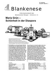 Maria Grün – Schönheit in der Diaspora - Blankeneser Bürger ...