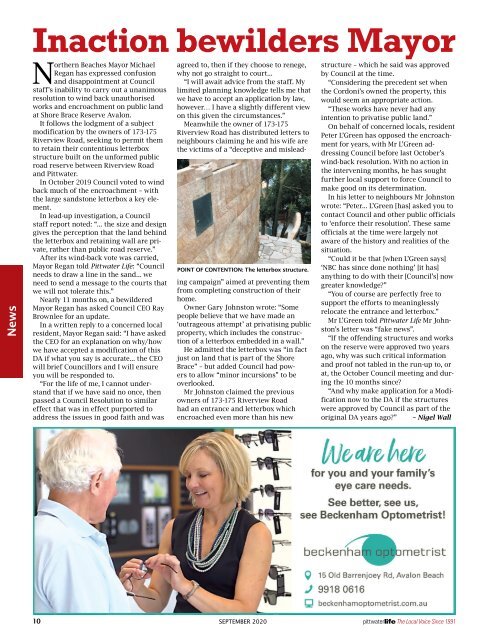 Pittwater Life September 2020 Issue