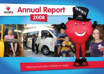 Annual Report 2008 - Variety