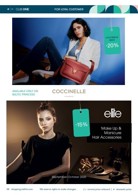 *Turku-Stockholm, September-October, Silja Line Autumn Shopping Catalogue