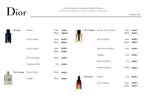 Tallink Silja Line perfumes/cosmetics/fashion 9/2020-4/2021 pricelist