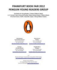 THE PERSEUS BOOKS GROUP Foreign Rights Guide Spring 2012