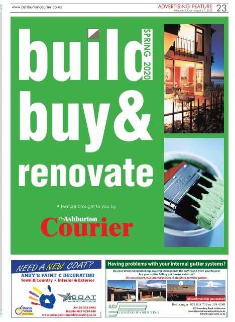 Ashburton Courier: August 27, 2020