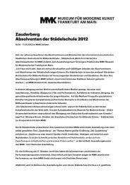 Download pdf - Museum für Moderne Kunst