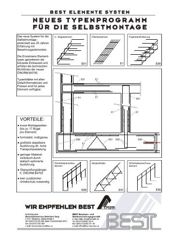 Abstandhalter E91 - BEST - BAUEISEN