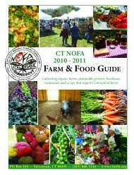 ct nofa 2010 - 2011 farm & food guide