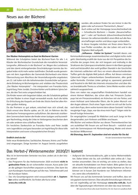 September 2020 - Büchenbacher Anzeiger