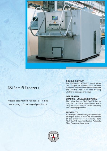 DSI Samifi Freezers