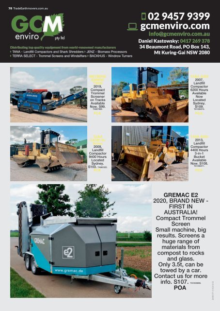 Earthmovers & Excavators #375