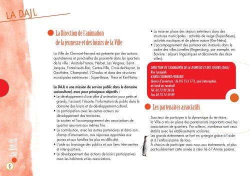 et des activités guide des équipements - Ville de Clermont-Ferrand