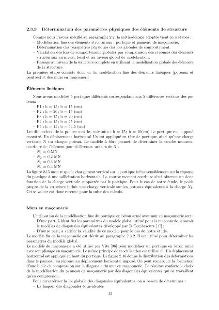 Sami HAMZA Analyse probabiliste de la vulnérabilité sismique - CSTB