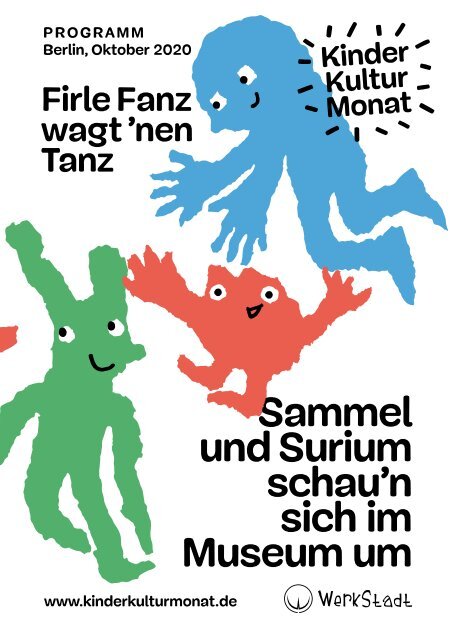 KinderKulturMonat - Programmheft 2020