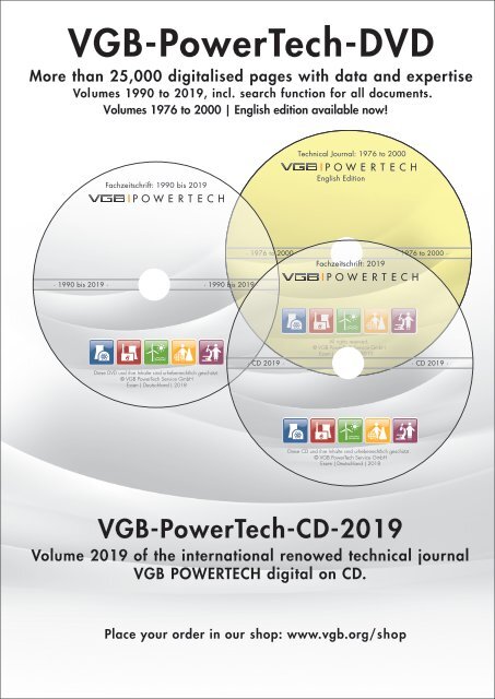 VGB POWERTECH 7 (2020) - International Journal for Generation and Storage of Electricity and Heat