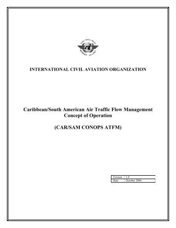 CAR/SAM CONOPS ATFM - NACC - ICAO