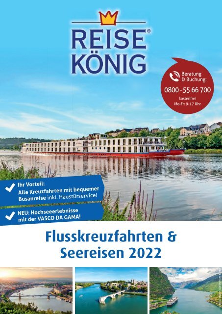 Reise König Flusskreuzfahrten & Seereisen 2022