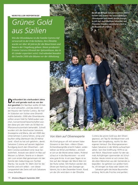 Alnatura Magazin September 2020