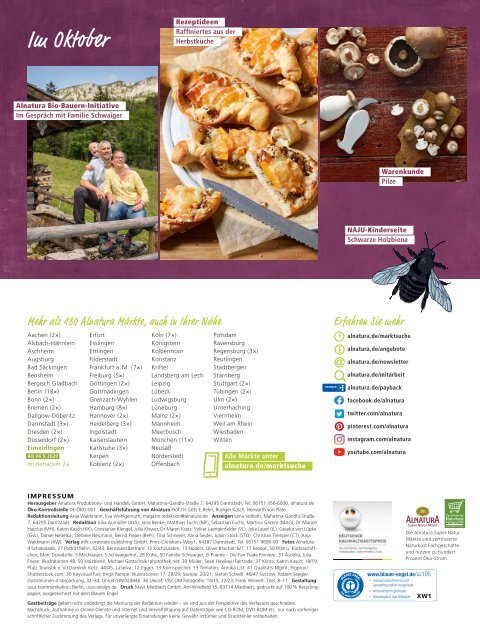 Alnatura Magazin September 2020