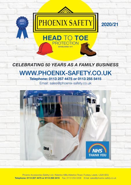 Phoenix Safety Head to Toe Protection Catalogue 2021