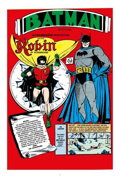 Batman und Robin Anthologie Die Geschichte des dynamischen  Duos 