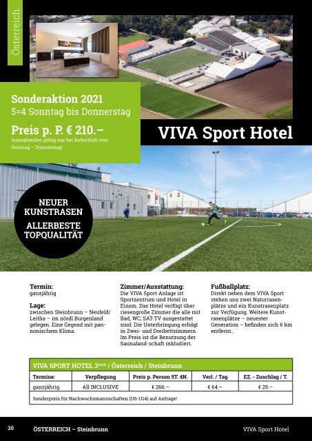 Fussballcamps 2021 - Grand Tours