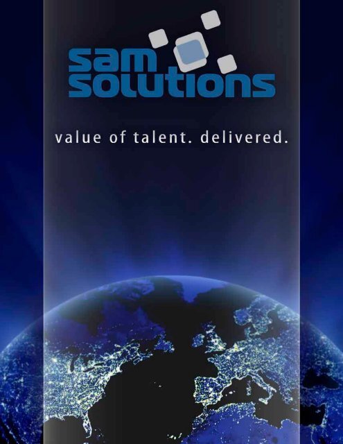 Technologies - SaM Solutions