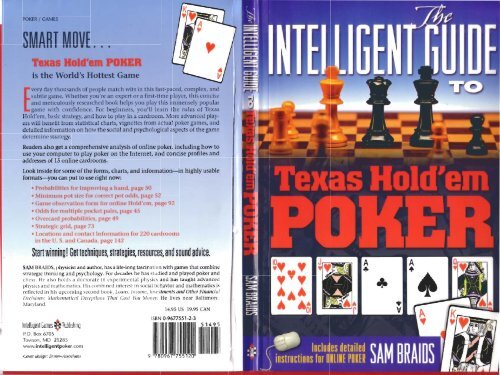 The Intelligent Guide To Texas Hold Em Poker