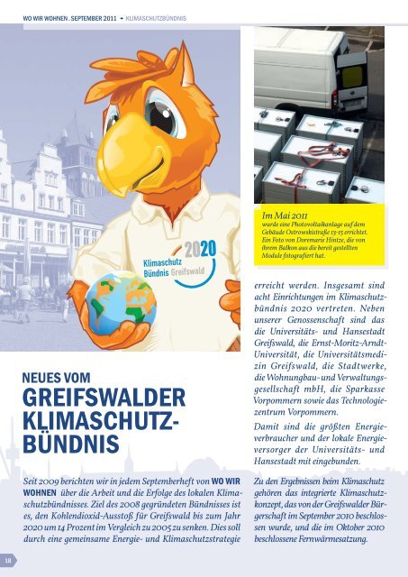 Geraldine - Wohnungsbau-Genossenschaft Greifswald eG