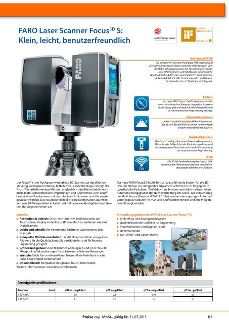 FARO Laser Tracker ION - Oltrogge & Co. KG