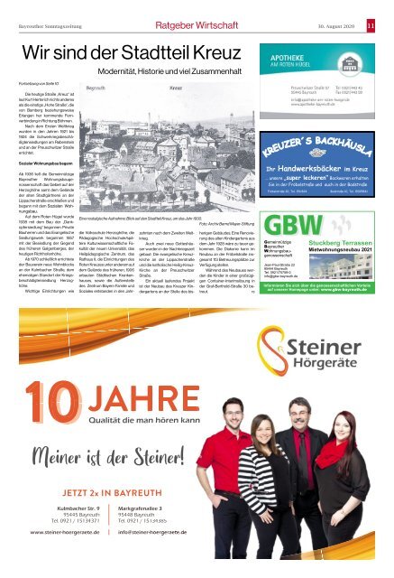2020-08-30 Bayreuther Sonntagszeitung