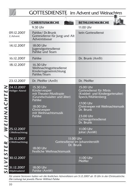 Proble mit Ihr „Besten - Evangelisch in Büderich