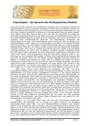 Urprinzipien - Dr. Ruediger Dahlke