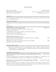 Nitesh Mor - Computer Science and Engineering - Indian Institute of ...