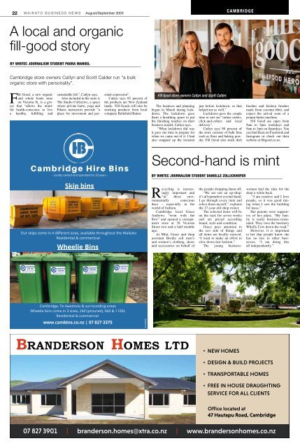 Waikato Business News August/September 2020