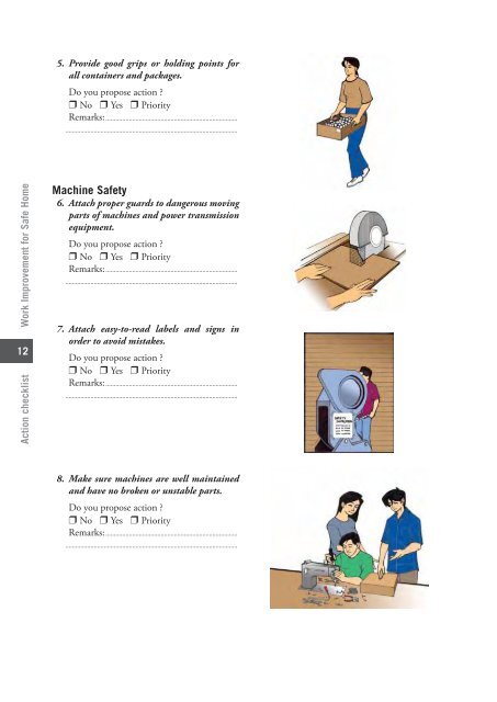 Work Improvement for Safe Home - International Labour Organization