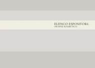 ELENCO ESPOSITORI. - Floracult