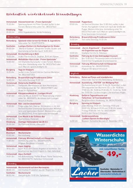 Alpsee Grünten & - Das Allgäu Ferienmagazin "Ausgabe 9"