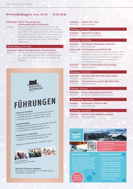 Alpsee Grünten & - Das Allgäu Ferienmagazin "Ausgabe 9"