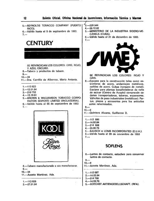 ir - Oficina Cubana de la Propiedad Industrial