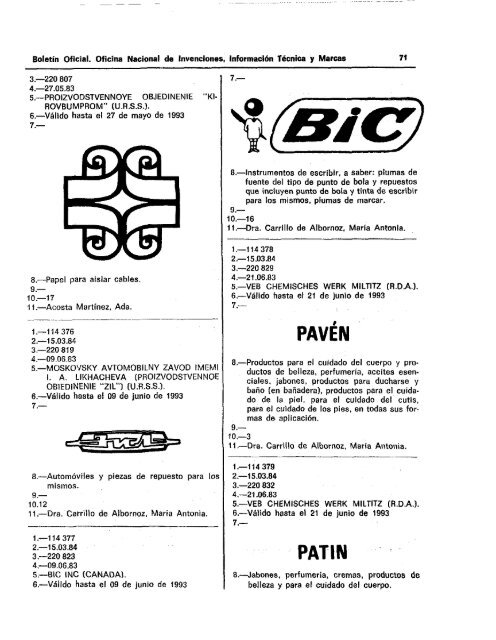 ir - Oficina Cubana de la Propiedad Industrial