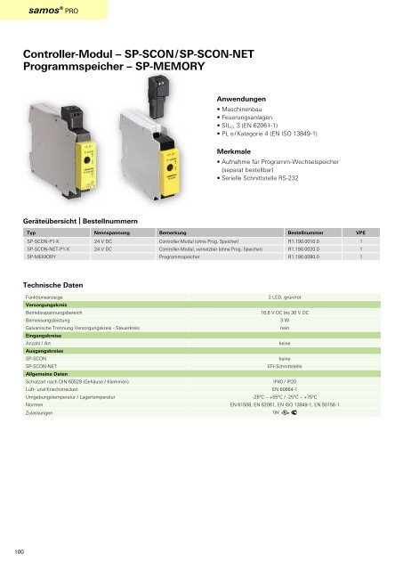 safety - Katalog - Wieland Electric