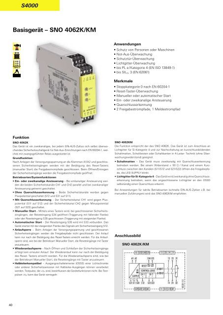 safety - Katalog - Wieland Electric