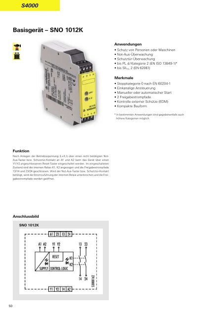 safety - Katalog - Wieland Electric