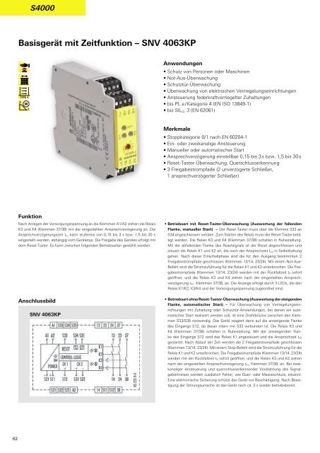 safety - Katalog - Wieland Electric