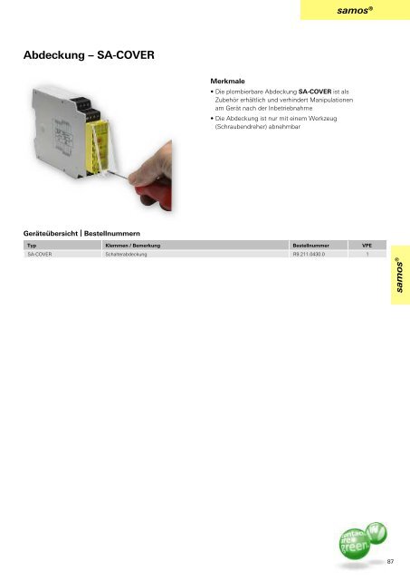 safety - Katalog - Wieland Electric