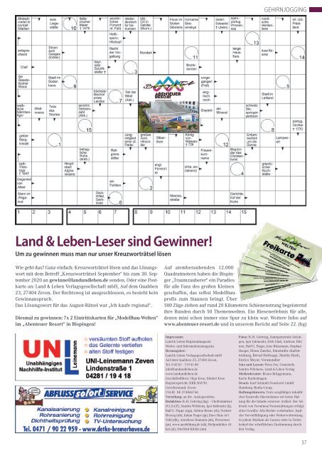 Land & Leben Ausgabe September 2020