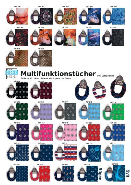 Schal Katalog Herbst 2020