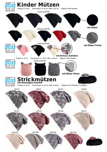 Schal Katalog Herbst 2020