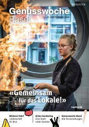 Genusswoche Basel Magazin 2020