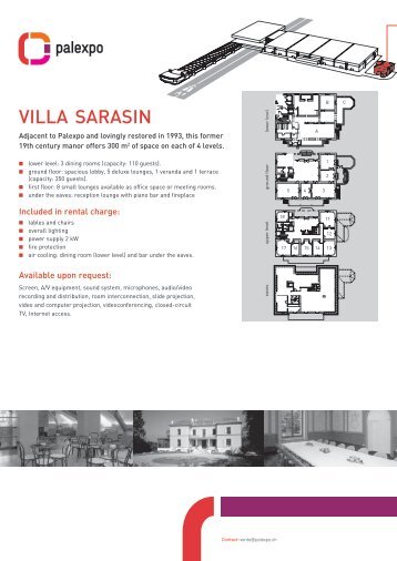 VILLA SARASIN - Palexpo