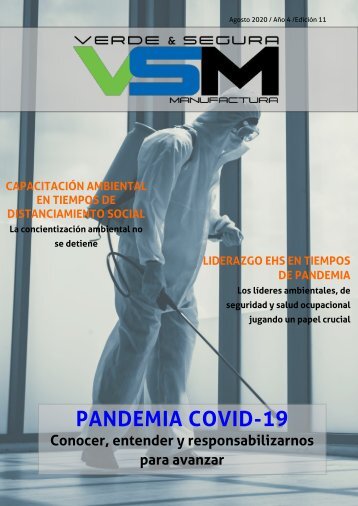 Edición 11. Agosto 2020. Revista Verde & Segura Manufactura